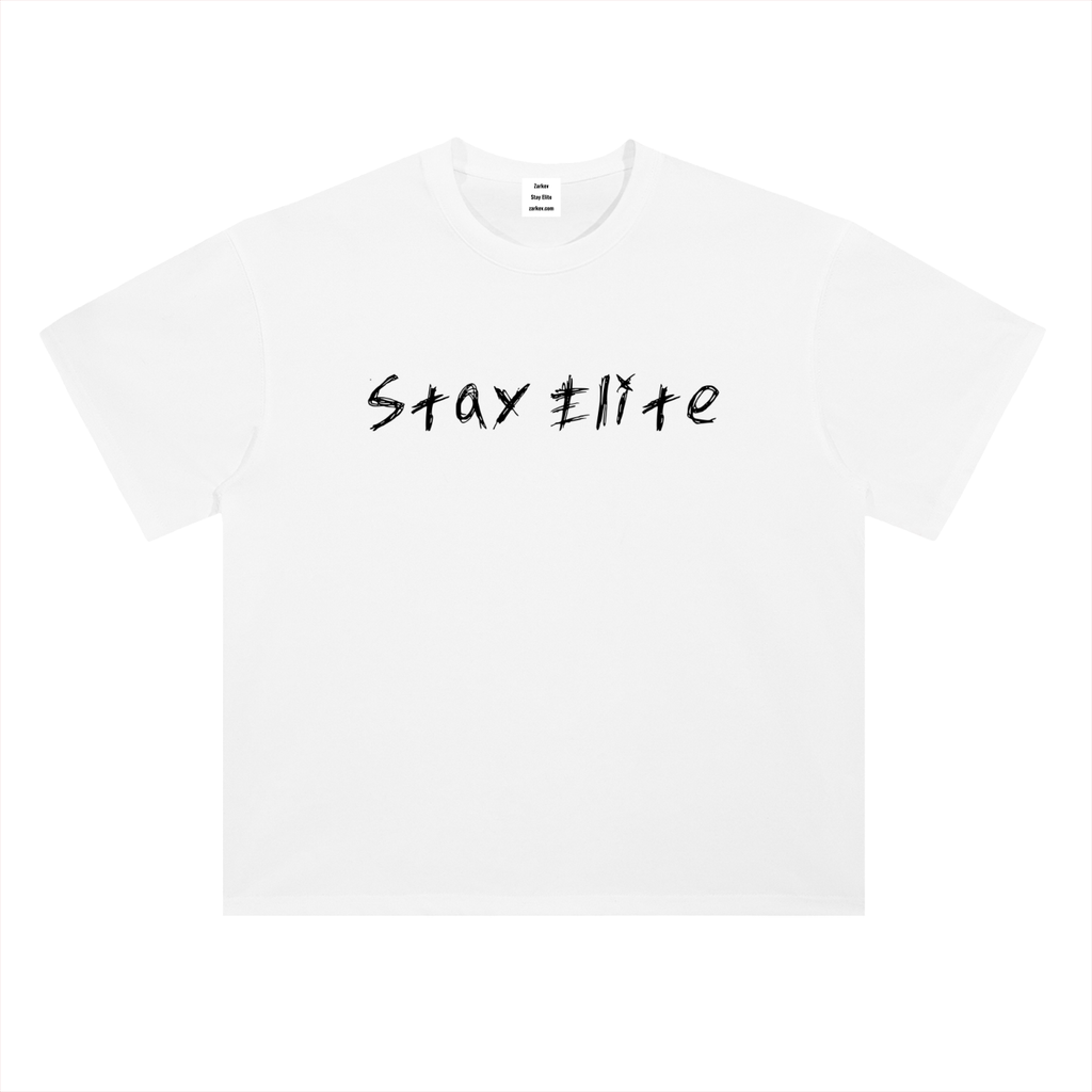 Heavyweight Drop Shoulder Cotton T-Shirt